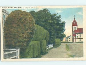 W-Border STREET SCENE Yarmouth Nova Scotia NS W1940