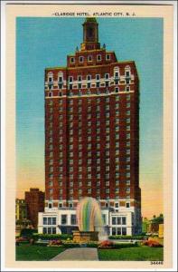 Claridge Hotel, Atlantic City NJ