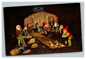 Vintage 1960's Postcard Rip Van Winkle Fairyland Caverns Lookout Mountain