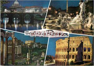 Postcard Modern Saluti da Roma