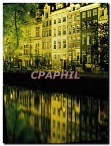 Postcard Modern Amsterdam Herengracht