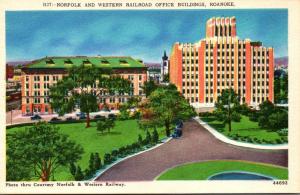 Virginia Roanoke Norfolk and Western Railroad Office Buildings