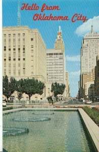 America Postcard - Park Avenue - Oklahoma City - Oklahoma   U1455