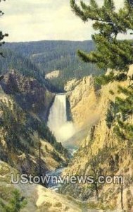 Lower Falls & Grand Canyon - Yellowstone National Park, Wyoming