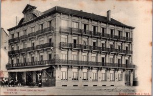 Belgium Knokke Grand Hotel du Kursaal Vintage Postcard C048