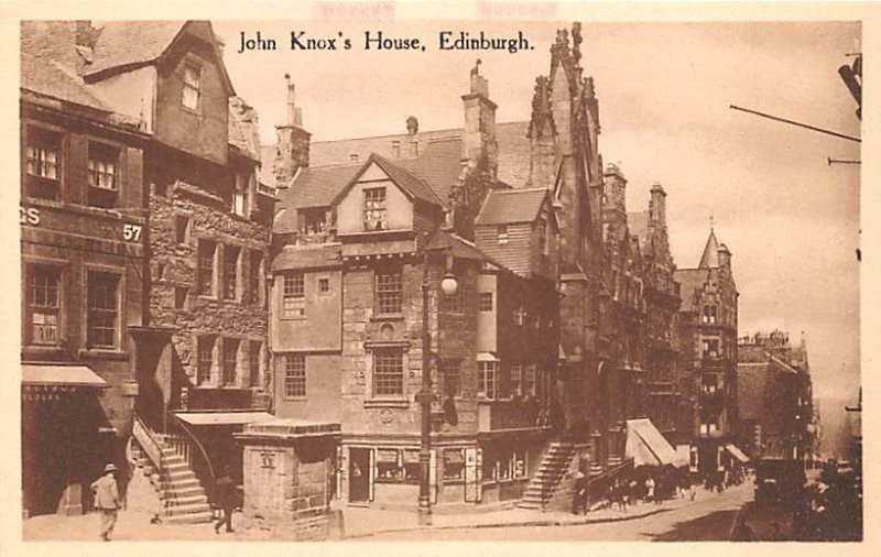 John Knox's House Edinburgh Scotland, UK Unused 