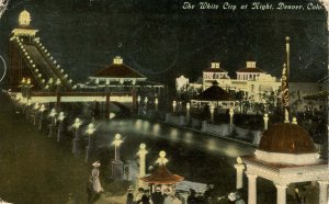 CO - Denver. White City at Night