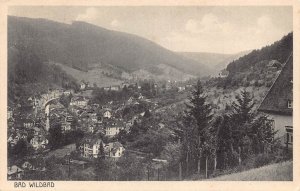 Germany Bad Wilbad General View vintage postcard