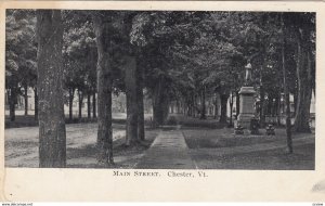 CHESTER , Vermont , 1908 ; Main Street