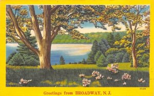 Greetings from Broadway, N. J., USA New Jersey  