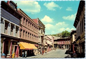 Postcard - Main Street - Central City, Colorado