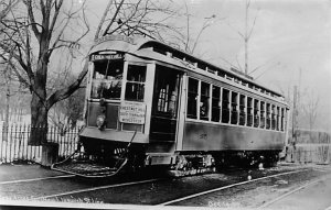 Ipswitch State Line, Chestnut Hill on Train 1950's Kodak Paper, Framingham an...