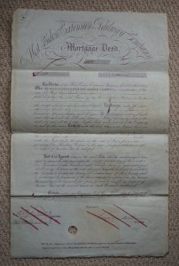 West London Extension Railway Company £500 Mortgage Deed dated 1867