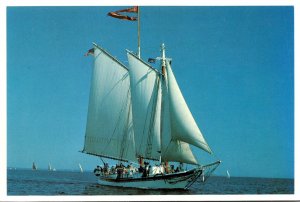 Maine Rockland Schooner Lewis R French Captain John Foss