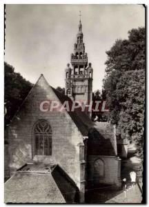 Modern Postcard Roscoff Apse Of Notre Dame De Baz Croaz And Its Tower