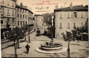 CPA MAZAMET Place Gambetta (615029)