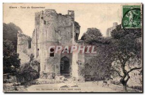 Old Postcard Gisors governor Tour