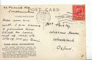 Genealogy Postcard - Paisley - Wishaw House - Woodstock - Oxford - Ref 3824A