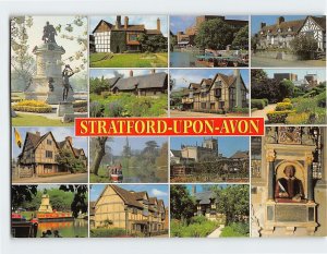 Postcard Stratford-Upon-Avon, England