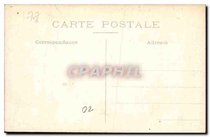 Old Postcard Fontainebleau Basin thibe Child