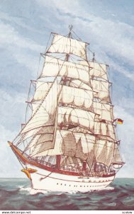 SAILING VESSELS , 1950-60s ; GORCH FOCK (Germany)