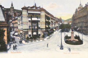 Baden Baden partie am Leopoldsplatz