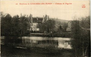 CPA Env.de Couches les Mines Chateau de Digoine FRANCE (955067)