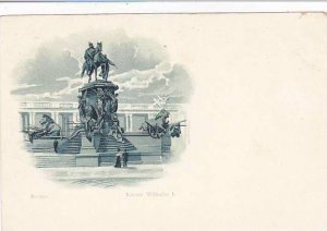 Germany Berlin Kaiser Wilhelm Denkmal