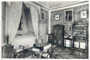 Queen Hortense bedroom Austria Arenenberg Castle Photo Postcard