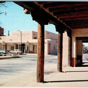 c1950s Santa Fe, NM New First National Bank Building Old Palace Governor PC A227