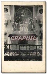 Old Postcard Religious Altar