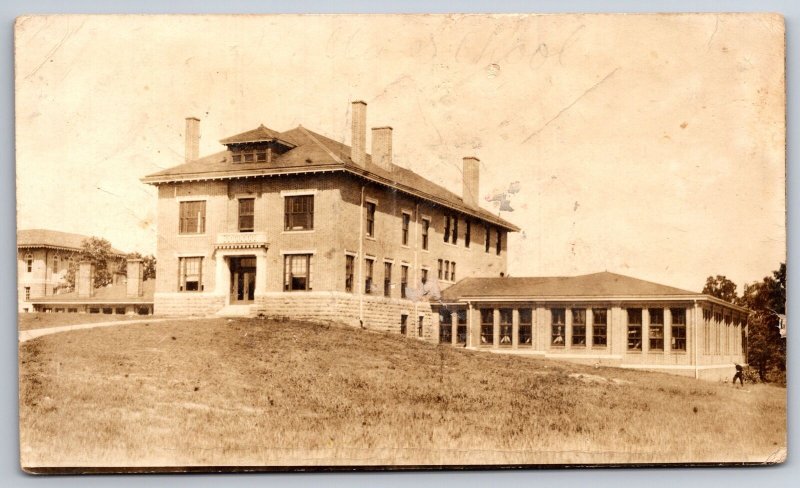 Rolla MO Metallurgy Bldg @ School of Mines~RPPC 1915 Carmissa Hybsha Gallatin MO