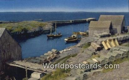 Blue Rocks Nova Scotia Canada Unused 