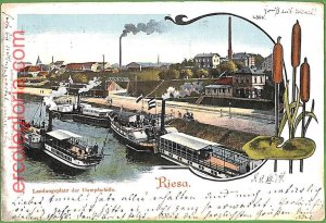 ah1250 - GERMANY - VINTAGE POSTCARD Postcards - Riesa-