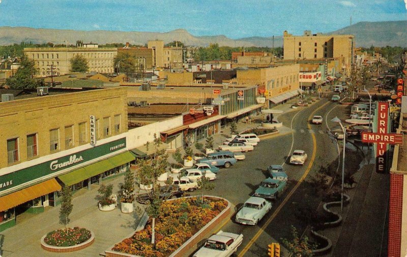 GRAND JUNCTION, CO Main Street Scene Furniture Stores c1950s Vintage