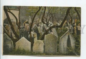 443350 Czech Republic Prague Jewish Cemetery Vintage postcard