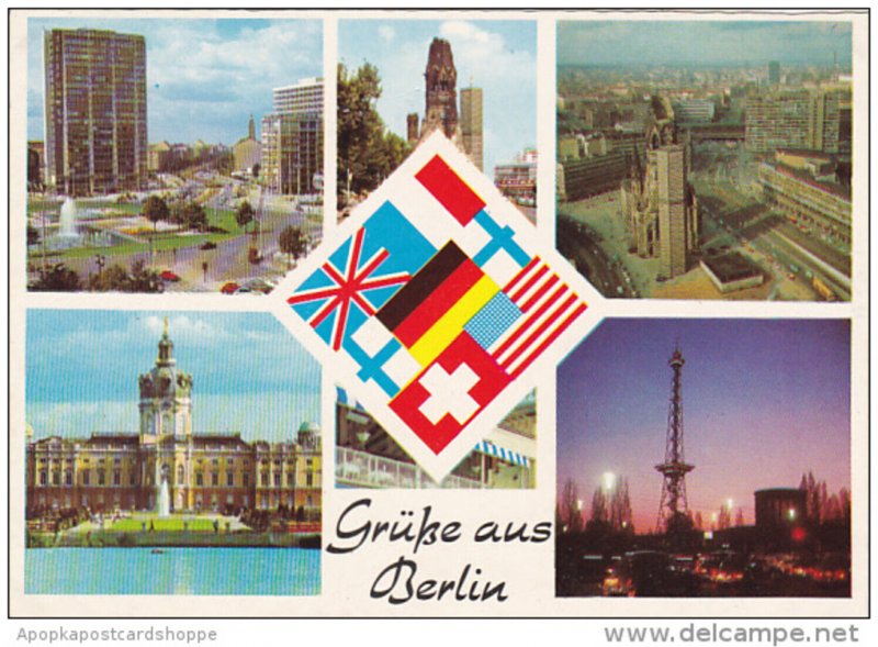 Germany Gruesse Aus Berlin Multi View