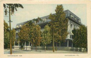 C-1910 Waterbury Inn Vermont roadside Minard Postcard 20-3189