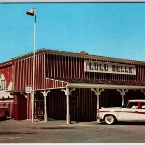 c1960s Phoenix, AZ Lulu Belle Restaurant, Diamond Jim Brady Gibson Girls PC A223