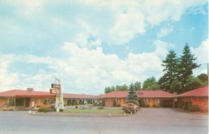 Salem, Oregon La Vista Motel on US99 Business Route 1959 Chrome Postcard, Unused