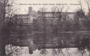 Pennsylvania Philadelphia Fournier Hall Mount St.Joseph College Albertype