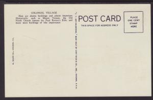 Colonial Village,Chicago World's Fair