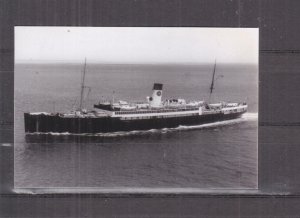 SWEDISH LLOYD LINE  SS. BRITANNIA  Ship, 1929 ppc., REPRINT.