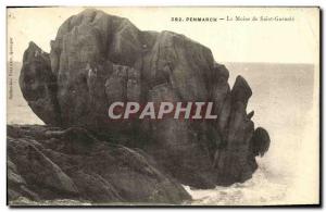 Old Postcard Penmarch The Monk of Saint Guenole