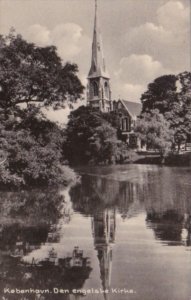 Denmark Copenhagen The English Church 1955 Real Photo