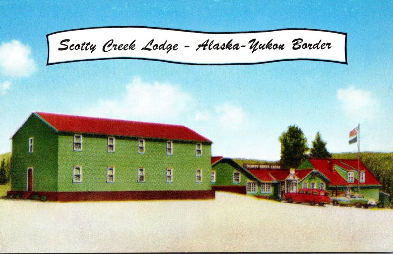 Alaska Scotty Creek Lodge On Alaska Highway Near Alaska-Yukon Border