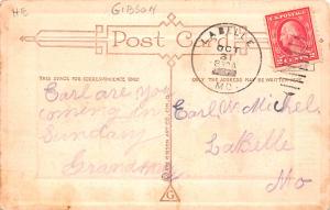 Halloween Gibson postal used unknown 