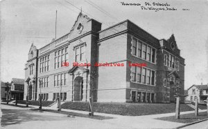 IN, Fort Wayne, Indiana, Hanna Street School, 1910 PM, CU Williams No 8879