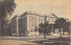 Savannah Georgia Chatham Academy Exterior Real Photo Antique Postcard K24111