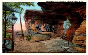 Wisconsin - The Luncheon Hall at the Dells of Wisconsin River - c1920